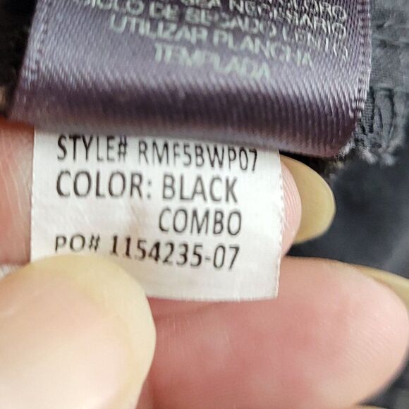 Kenneth Cole Reaction Mens Pants Corduroy Thin Two Toned Striped Black 34 x 32 - Picture 13 of 13